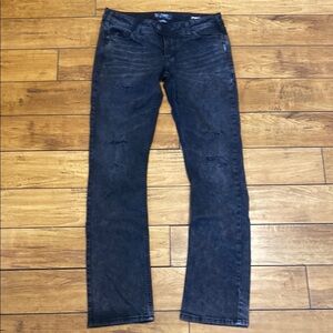 Silver Tuesday low baby boot jeans black